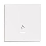 Rocker S 55, tranparent control window, symbol light, white