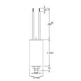 Capacitor 32µF 250V M8x10