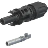 MC4-Evo 2 jack, 2.5 mm², cable Ø 6.1-7.3 mm, 1.5 kV, 39 A, 32.0312P0001