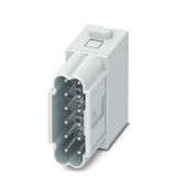 Signal module, 250 V, 10 A, Number of poles: 12, PUSH IN with actuator, Male, Required plug-in slots: 1