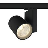 BLACK COB 42W WW TRACK SPOT 230V