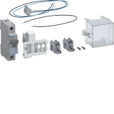 Equipment package for power supply RfZ, height 1100mm, with LS 6A in NAR