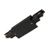Long connector  S-TRACK 3-phase-recessed rail ,IP20,black