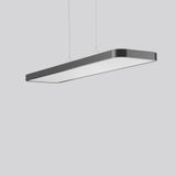 TRIONA rectangle, 49 W, 6250 lm, 830, anthracite, DALI Pendant luminai