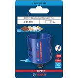 EXPERT Construction Material Hole Saw 65 mm