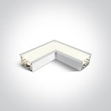 WHITE CORNER FOR 38152R 8W CW 120d 230V