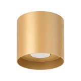 CEILING LAMP MICA GOLD GU10 1X10W IP20