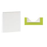 C.PLAT F/FR SOCK W/SAF & HINGED LID(IP44) GR