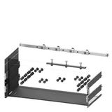 Vertical busbar connection 3WA size II (3,200 A), fixed mounting, withdrawable