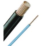 Halogenfree Single Core Wire H07Z-U 2,5 black, single core (The price is shown without markup on metals. Request a quote for accurate information)
