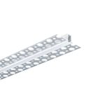 Built-in AL aluminum profile for plasterboard, 48x12mm, without diffuser, 2m