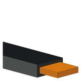 Stab/SIKUS Universal Copper bar, flexible, L=2000 mm 20x 5x 1...8GF5681