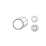 DIAM50 CROWN FOR TUBESELVEOCTO