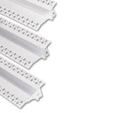 Built-in aluminum profile AV for plasterboard, 95x34mm, matt diff, white 2m
