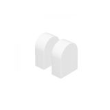 TAMPA end caps 2 pcs white