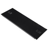 19" Blank panel, Snap-In, 19", 4U, RAL9005