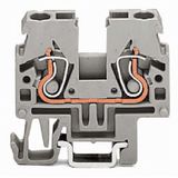 2-conductor through terminal block 2.5 mm² side and center marking ora