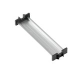 Field Power® terminal rail, Steel, galvanized, 142 mm, for base part