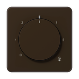 Centre plate with knob room thermostat CD1749BFBR