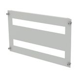 ProfiSNAP Front Plate, for enclosure width 600mm, H=300mm, with 45mm c