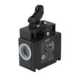 Limit switch, One-way roller arm lever (horizontal), 2NC (snap-action), 2NC (snap-action), M20 (2-conduit) D4N 0119H