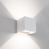 APPLIQUE LED UP&DOWN QUADRATO BIANCO