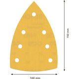 EXPERT C47 Sandpaper with 7 holes for Multi Sanders 1 x 15 mm, G 4 1-pc