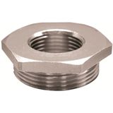 Reducer Hexagonal with O-Ring Nickel Plated Brass M25-M16 Metallic Raw