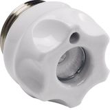 Screw caps D03 ceramics M30x2 100A with indicator hole