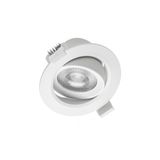 LED spotlight VOLARE, 5 W, 400 lm, 4000K, AC175-250V, PF>0.5, RA>80, IP20, 38°, round