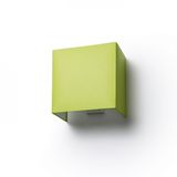 LOPE W 25/14 wall Chintz lime/white PVC 230V LED E27 15W