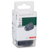 Keyless chucks up to 10 mm D= 1.0 - 10 mm; A= 1/2" - 20