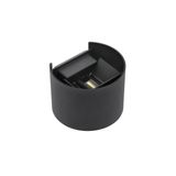Missouri-O LED Light, 7W, 540 lm, CCT, AC220-240V, IP54, Round, Black