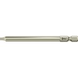 3868/4 Binnenvierkant Bits, RVS, # 2 x 89 mm