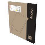 LED panel PIXXO 60×60, recessed, white, 48W, IP65, neutral white