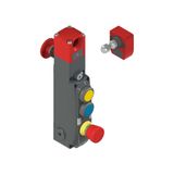 NG series safety switch with lock and integrated control devices, with actuator