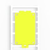 ClipCard, Device markers, 54 x 85 mm, With hole, yellow