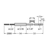 Plastic Fiber Single Conductor — Jacketed Optical Cable Made of Plastic Fiber   PIPS46U