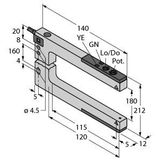 Photoelectric Sensor Bifurcated Retroreflective Sensor   SLM180B6