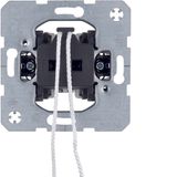 Pullcord push-button, change-over contact sep. signal contact, light c