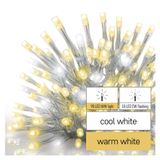 Standard LED interconnecting chain, flashing – icicles, 2.5 m, outdoor, warm/cool white