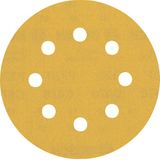 EXPERT C47 Sandpaper with 8 holes for Random Orbital Sanders 115 mm, G 32 5-pc