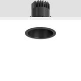 LEVIDO round, 7,5 / 12 W, 630 / 980 lm, 840, black, DALI Recessed down