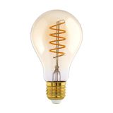 LM-E27 LED Bulb A75 4W/245LM 2000K GLAS AMBER - dimm