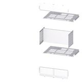 Separation rear 2 x ACB main busbar: single W: 800 mm D: 800/1000/1200 mm