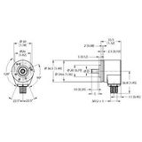 Incremental Encoder Industrial Line   REI-04Q6C-2H1024-H1181