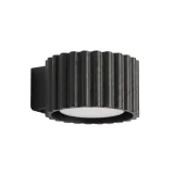 Wall lamp AURA black Gx53