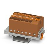PTFIX 10/12X4-NS35 BN - Distribution block