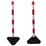 Movable PVC pole - D=40mm - H=900mm