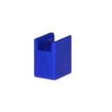 Box of 100 caps for P2DN short bar: insulation cap for the short bar cut, blue color P2DN0301B